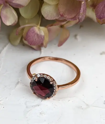 Garnet Majesty Ring