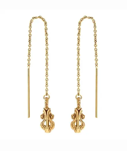 Melody Gold Threader Earrings