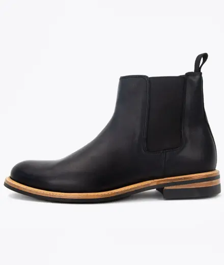 JAVIER CHELSEA BOOT BLACK