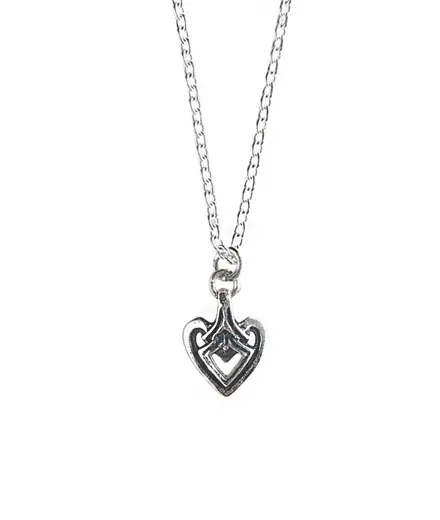 Tiny Heart Charm Necklace